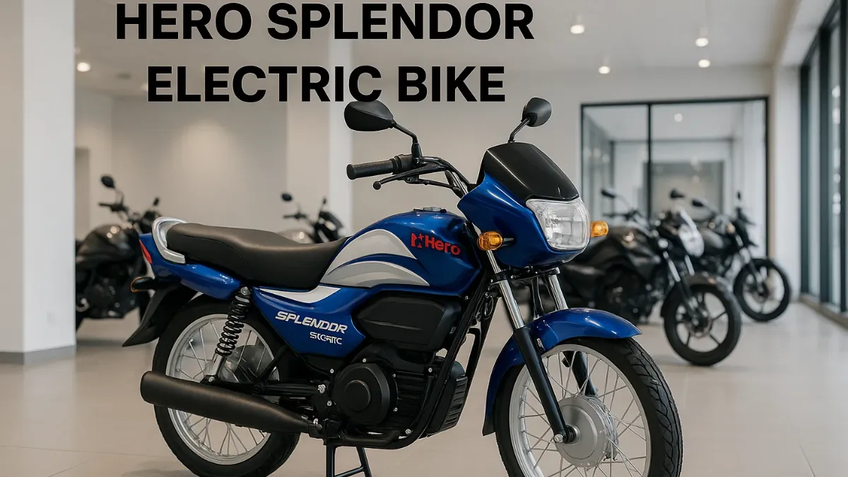 Hero Splendor Electric Bike