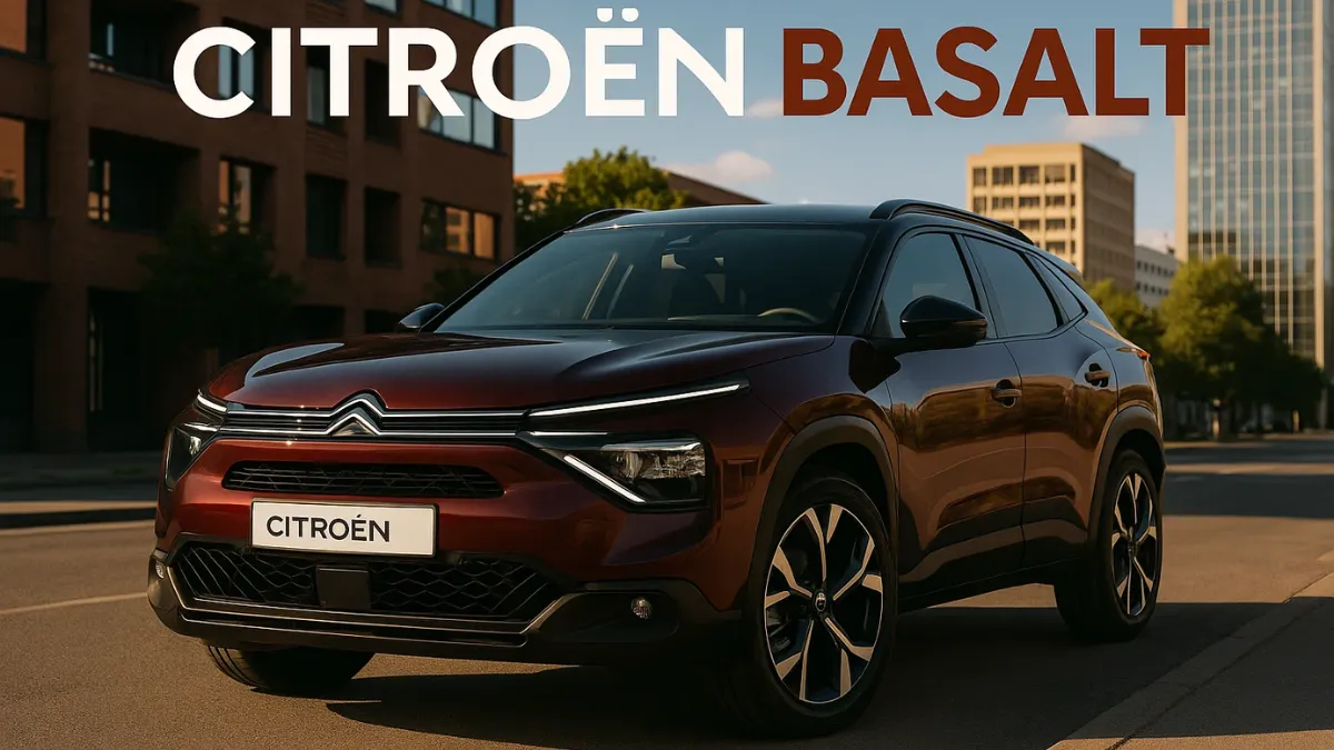 Citroën Basalt: A Bold New Coupe SUV Ready to Redefine City Driving