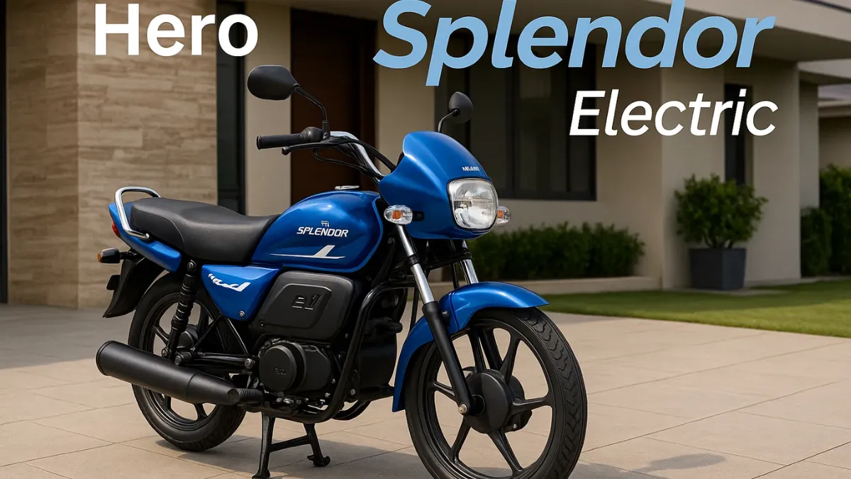 Hero Splendor Electric (1)